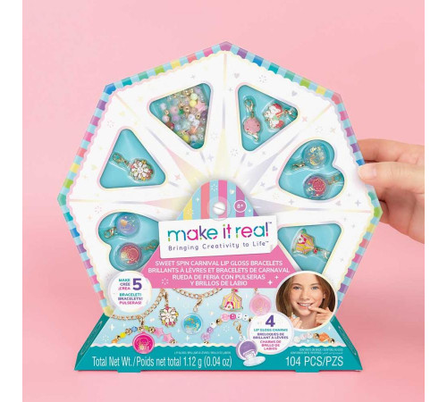 Набір для створення браслетів Make it Real Солодкий карнавал