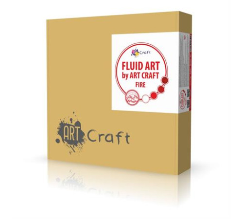 Набір для творчості Art Craft Fluid Art Вогонь (16501-AC) Набір для творчості Art Craft Fluid Art Вогонь (16501-AC)