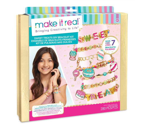 Набір для створення браслетів Make it Real Солодкі смаколики