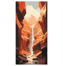 Картина за номерами ArtCraft Каньйон 40х80 см (11567-AC)