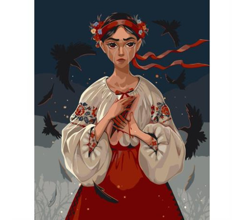 Картина за номерами ArtCraft Катерина 40х50 см (10080-AC) Картина за номерами ArtCraft Катерина 40х50 см (10080-AC)