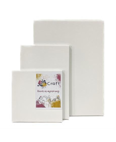 Полотно на підрамнику ArtCraft 40х50 см білий (13003)