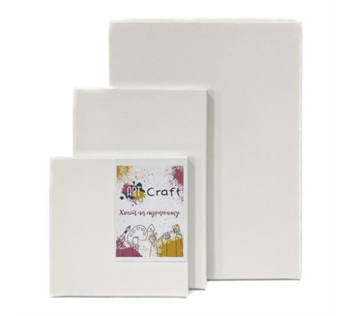 Полотно на підрамнику ArtCraft 40х50 см білий (13003) Полотно на підрамнику ArtCraft 40х50 см білий (13003)