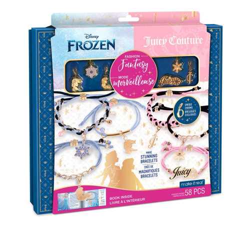 Набір для створення шарм-браслетів Make it Real Крижане серце Disney and Juicy Couture