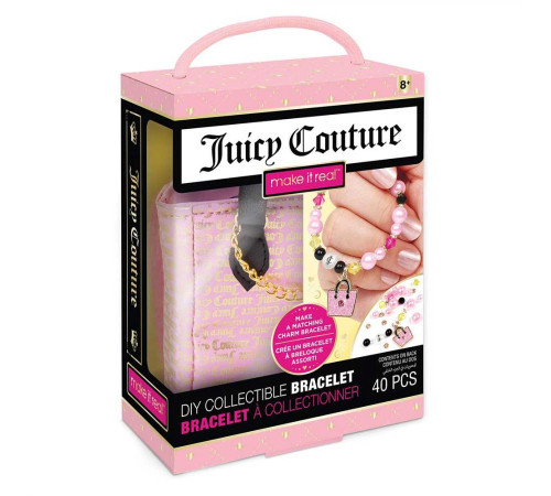 Набір для створення колекційного шарм-браслета Make it Real Модниця - Стиль Juicy Couture