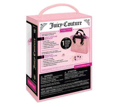 Набір для створення колекційного шарм-браслета Make it Real Модниця - Стиль Juicy Couture