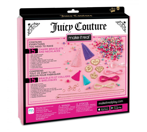 Набір для створення прикрас Make it Real Модний образ Juicy Couture