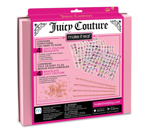 Набір для створення браслетів Make it Real Дівоча мрія Juicy Couture