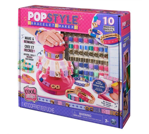 Набір для створення браслетів Spin Master Cool Maker З машинкою, Pop Style