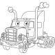 Дитяча розмальовка ArtCraft Вантажівка 25х30 см (15065-AC)