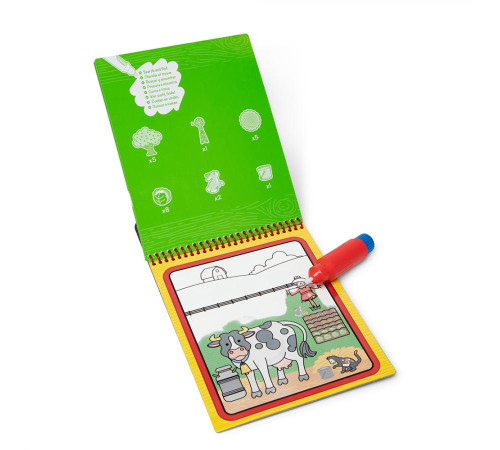 Дитяча водяна розмальовка Spin Master Ферма Melissa and Doug. Water WOW