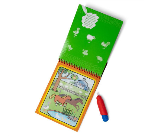 Дитяча водяна розмальовка Spin Master Ферма Melissa and Doug. Water WOW