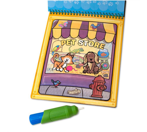 Дитяча водяна розмальовка Spin Master Тварини Melissa and Doug. Water WOW