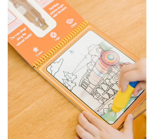 Дитяча водяна розмальовка Spin Master Транспорт Melissa and Doug. Water WOW