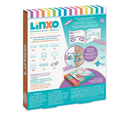 Набір для створення браслетів Make it Real Прикраси - Ніжність Linxo