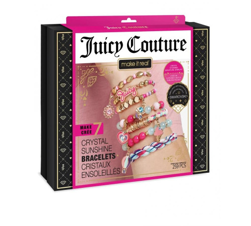 Набір для створення браслетів Make it Real З кристалами Swarovski Сонячне сяйво Juicy Couture Juicy Couture