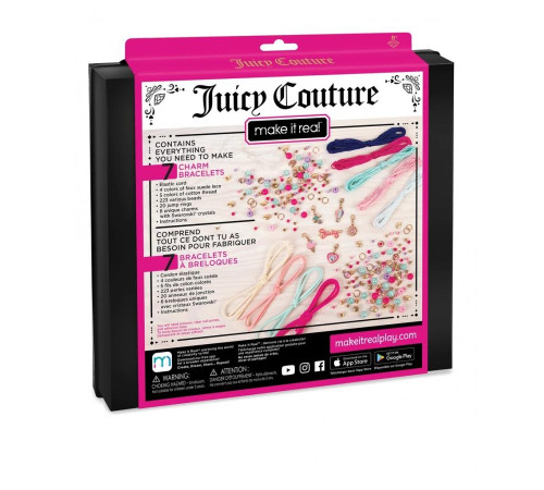 Набір для створення браслетів Make it Real З кристалами Swarovski Сонячне сяйво Juicy Couture Juicy Couture