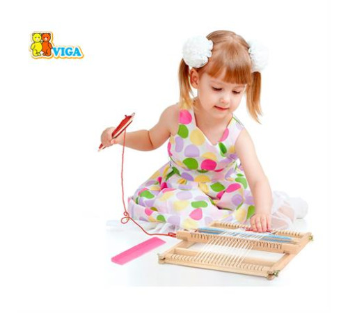 Набір для творчості Viga Toys Ткацький верстат (58392) Набір для творчості Viga Toys Ткацький верстат (58392)