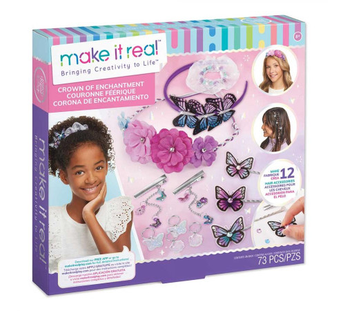 Набір для створення прикрас для волосся Make it Real Чарівниця