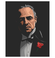 Картина за номерами ArtCraft Віто Корлеоне 40х50 см (10141-AC)