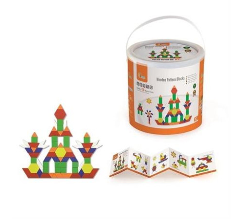 Дитяча мозаїка Viga Toys Дерев'яні картинки 250 ел. (50065) Дитяча мозаїка Viga Toys Дерев'яні картинки 250 ел. (50065)