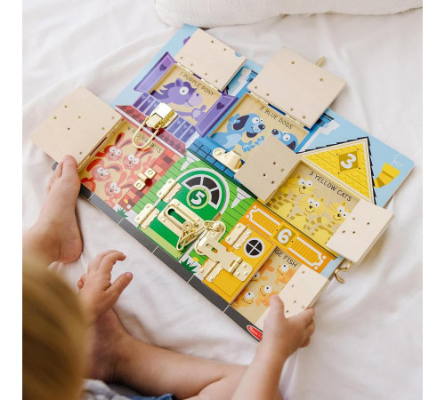 Бізіборд Spin Master Квартири із засувками Melissa and Doug