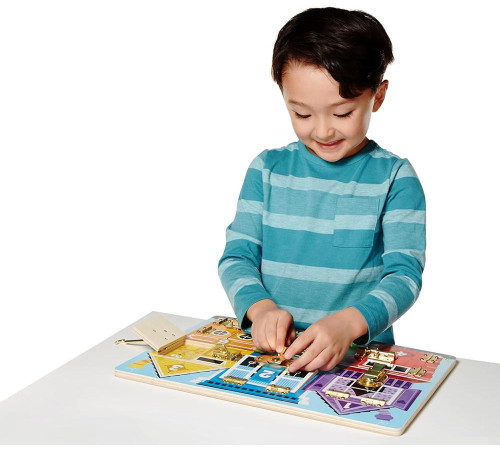 Бізіборд Spin Master Квартири із засувками Melissa and Doug