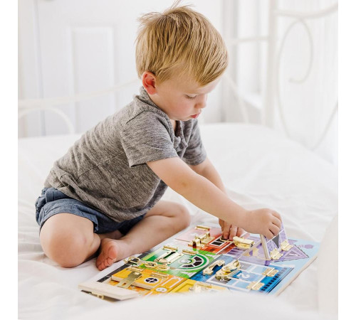 Бізіборд Spin Master Квартири із засувками Melissa and Doug