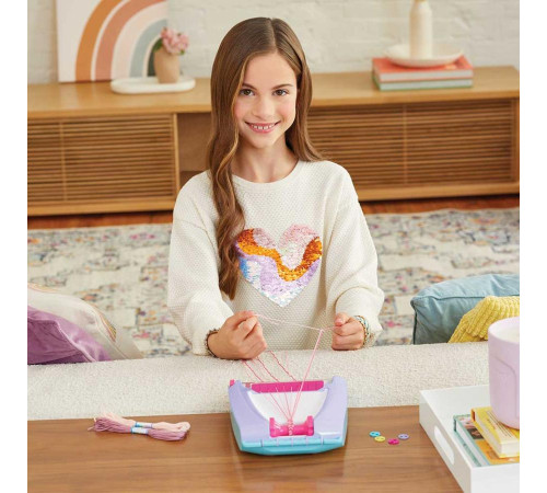 Набір для плетіння браслетів з верстатом Make it Real Найкращі друзі