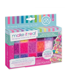 Набір для створення браслетів Make it Real З намистинами Хейші та футляром для зберігання Соковиті кольори