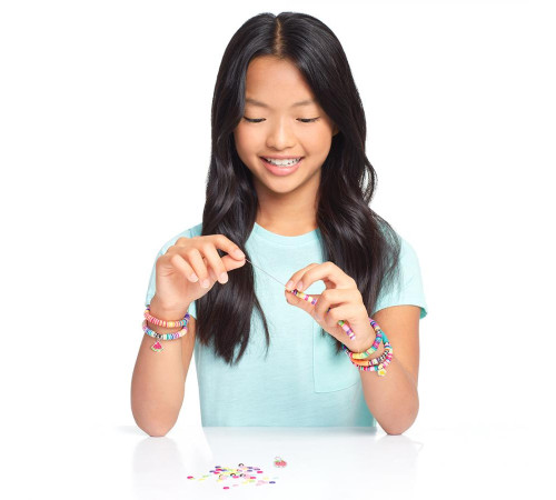 Набір для створення браслетів Make it Real З намистинами Хейші та футляром для зберігання Соковиті кольори