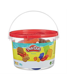 Набір пластиліну Play-Doh Відерце Пікнік 3 баночки та формочки (23414-23412)