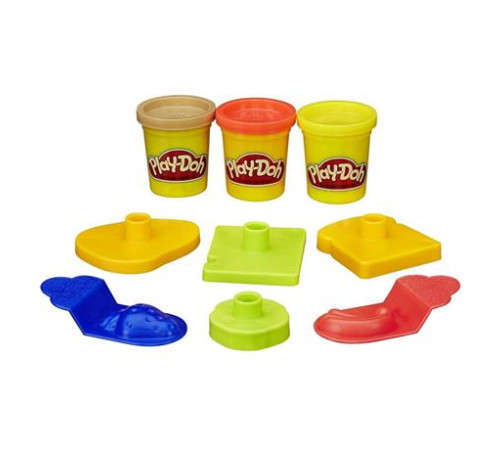 Набір пластиліну Play-Doh Відерце Пікнік 3 баночки та формочки (23414-23412) Набір пластиліну Play-Doh Відерце Пікнік 3 баночки та формочки (23414-23412)