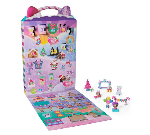 Адвент-календар Spin Master Святковий сюрприз "Ляльковий будиночок Габбі"