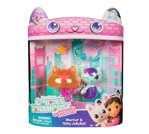 Фігурки Spin Master Нявка і Кото-медуза "Ляльковий будиночок Габбі" Фігурки Spin Master Нявка і Кото-медуза "Ляльковий будиночок Габбі"