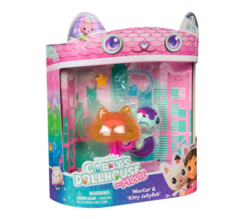 Фігурки Spin Master Нявка і Кото-медуза "Ляльковий будиночок Габбі" Фігурки Spin Master Нявка і Кото-медуза "Ляльковий будиночок Габбі"
