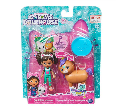 Фігурки Spin Master Габбі та котикоріг Кіко "Ляльковий будиночок Габбі" Фігурки Spin Master Габбі та котикоріг Кіко "Ляльковий будиночок Габбі"