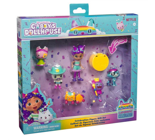 Фігурки Spin Master Вечірка "Ляльковий будиночок Габбі" Фігурки Spin Master Вечірка "Ляльковий будиночок Габбі"