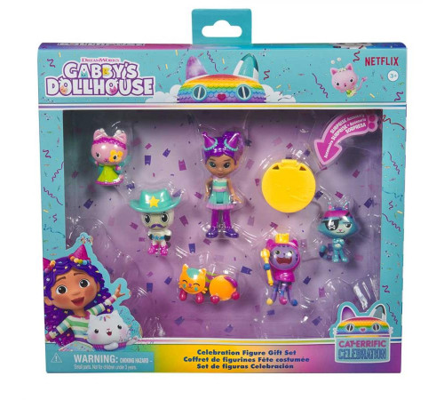 Фігурки Spin Master Вечірка "Ляльковий будиночок Габбі" Фігурки Spin Master Вечірка "Ляльковий будиночок Габбі"