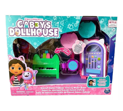 Ляльковий будиночок Spin Master Габбі "Музична зала діджея Нявкота"