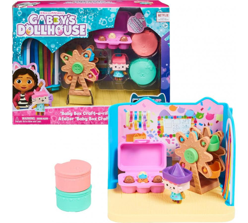 Ляльковий будиночок Spin Master Габбі "Кімната для рукоділля Доці Бокс"
