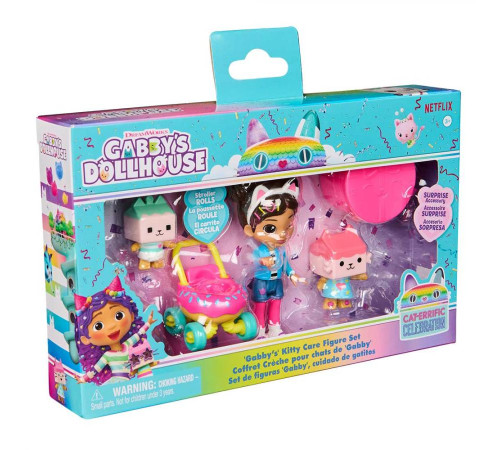Фігурки Spin Master Догляд за кошеням "Ляльковий будиночок Габбі" Фігурки Spin Master Догляд за кошеням "Ляльковий будиночок Габбі"