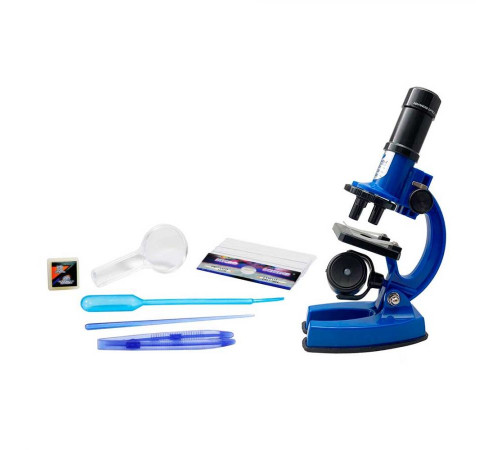 Мікроскоп Eastcolight зі збільшенням до 450 разів, синій