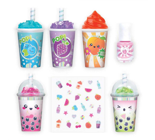 Дитячий набір блисків для губ Make it Real Автомат з фруктовими коктeйлями