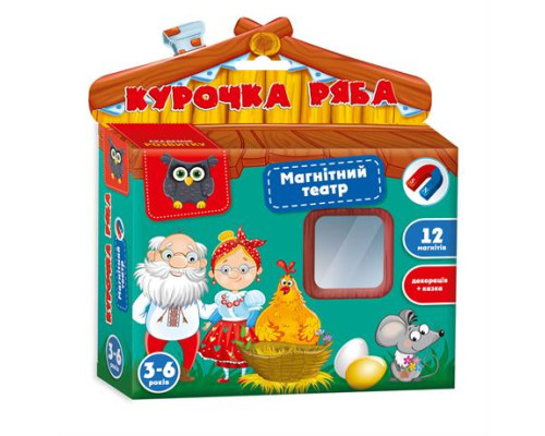 Магнітний театр Vladi Toys Курочка Ряба (VT3206-31)