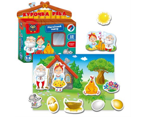 Магнітний театр Vladi Toys Курочка Ряба (VT3206-31)