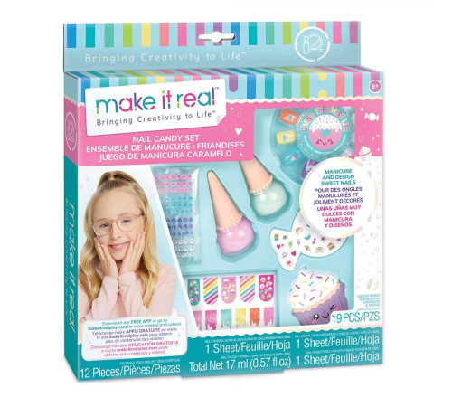 Набір для нейл-арту Make it Real Цукерка