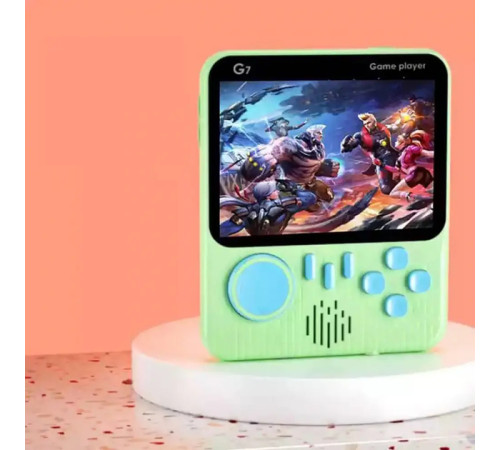 Консоль ігрова Game Box G7 3,5 дюйма 500 мАг зелена
