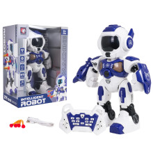 Дитячий багатофункціональний робот Ramiz A08 на дистанційному керуванні + функція стрільби