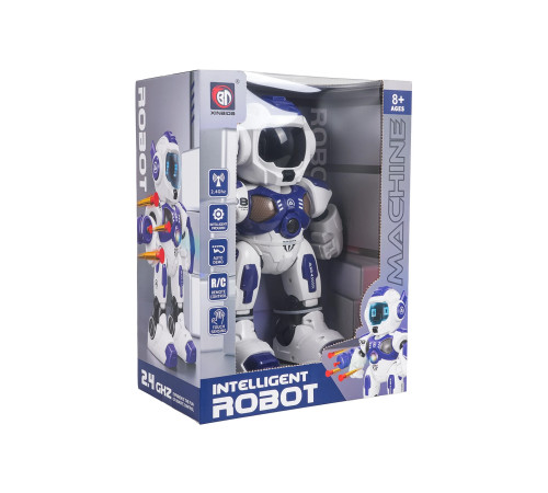 Дитячий багатофункціональний робот Ramiz A08 на дистанційному керуванні + функція стрільби